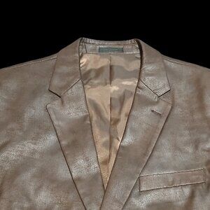 Andrew Fezza “leather look” Baxter Blazer